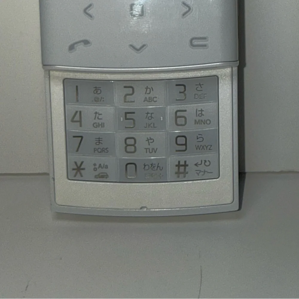 LG LT041 White Chocolate Cellular Japanese Phone No Charger “UNTESTED” Buy As Is